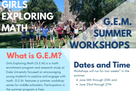 GEM info flyer 2025 GEM info flyer 2025